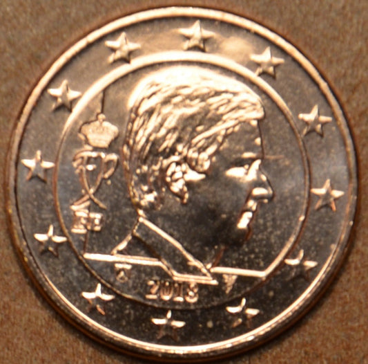 2 cent Belgicko 2018 - Kráľ Filip (UNC)