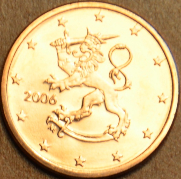 2 cent Fínsko 2006 (UNC)