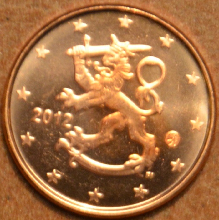 2 cent Fínsko 2012 (UNC)