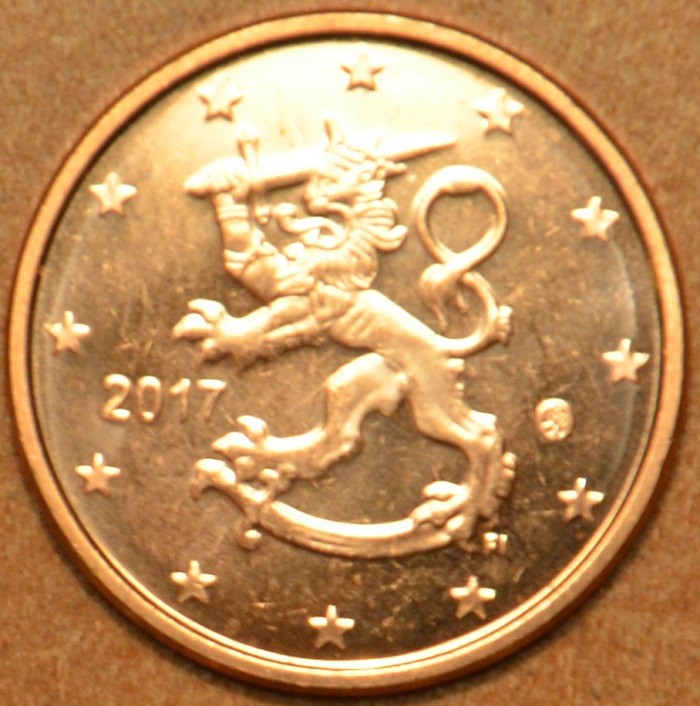 2 cent Fínsko 2017 (UNC)