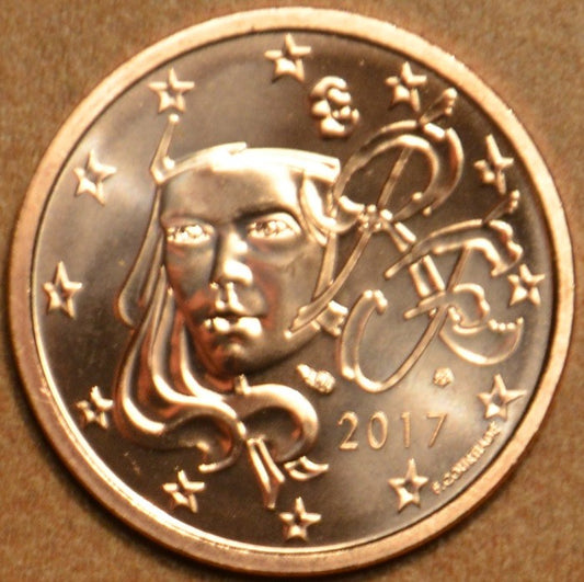2 cent Francúzsko 2017 (UNC)