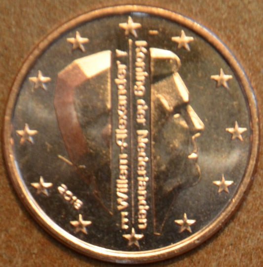 2 cent Holandsko 2018 - Kráľ Willem Alexander (UNC)