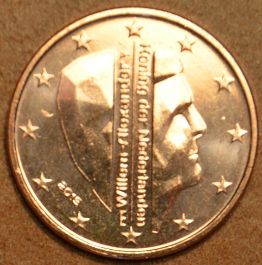 2 cent Holandsko 2019 - Kráľ Willem Alexander (UNC)