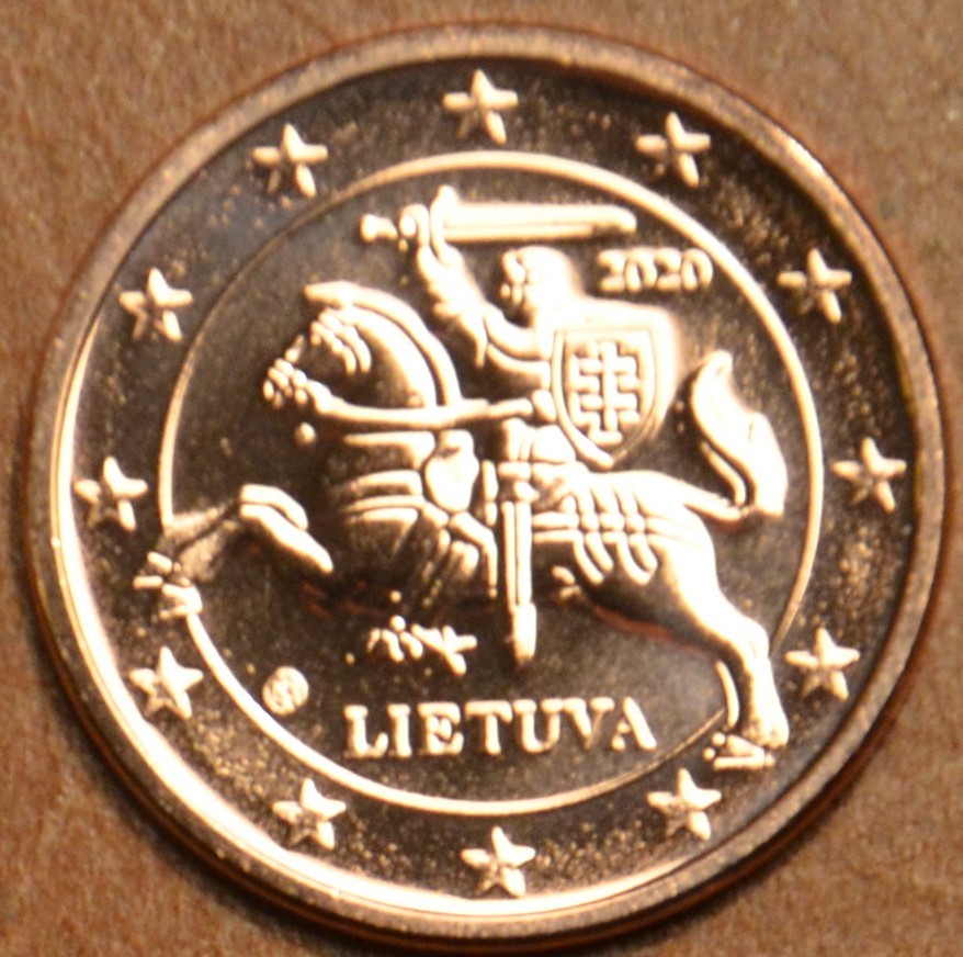 2 cent Litva 2020 (UNC)