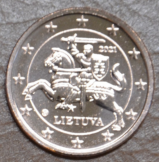 2 cent Litva 2021 (UNC)