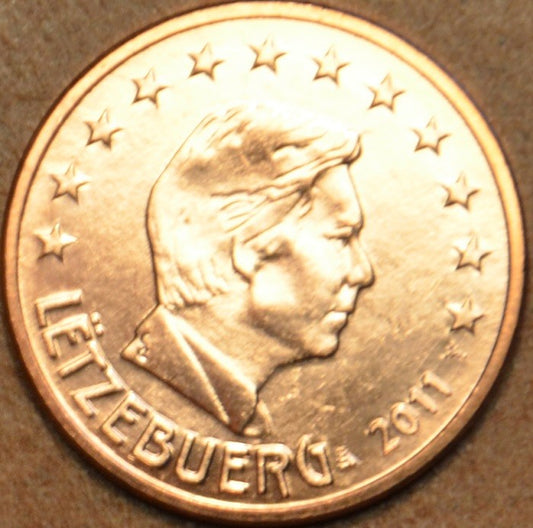 2 cent Luxembursko 2011 (UNC)
