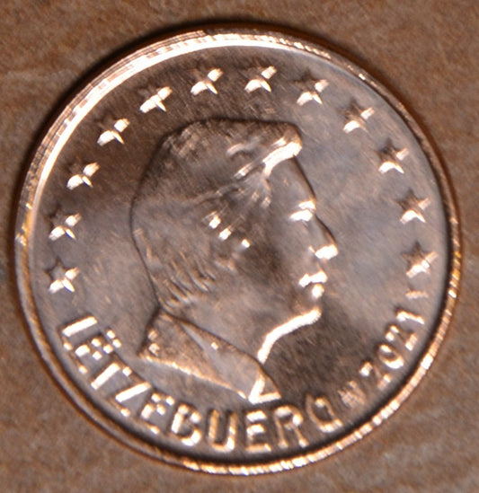 2 cent Luxembursko 2021 (UNC)