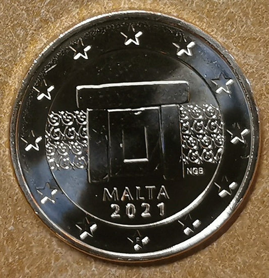 2 cent Malta 2021 (UNC)
