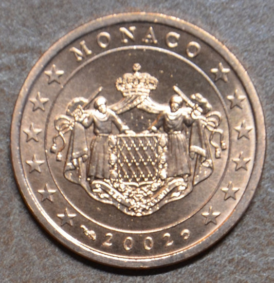 2 cent Monaco 2002 (BU)