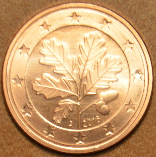 2 cent Nemecko "A" 2016 (UNC)