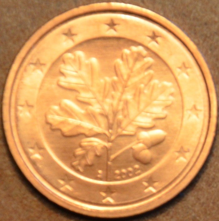 2 cent Nemecko "G" 2002 (UNC)
