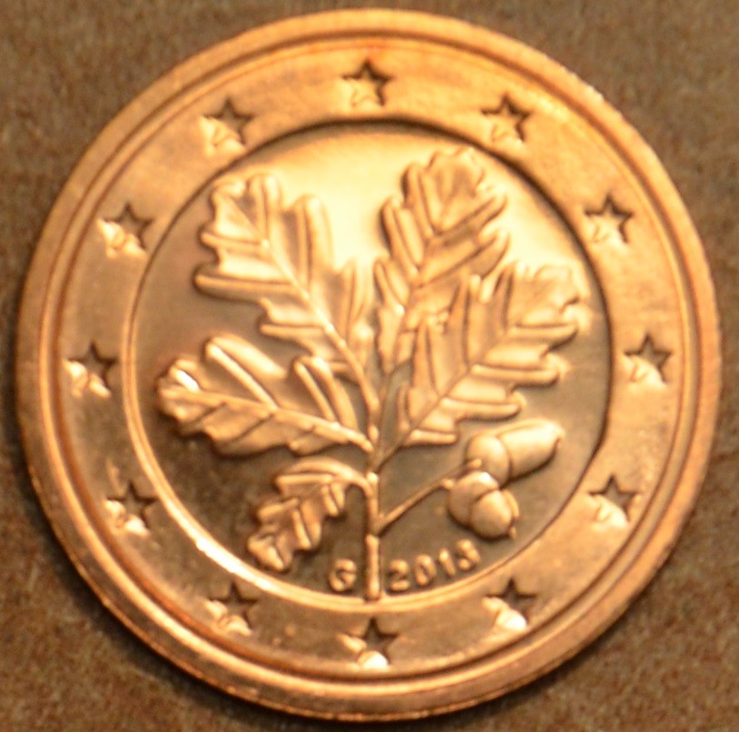 2 cent Nemecko "G" 2013 (UNC)