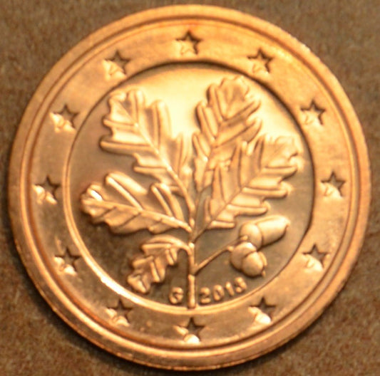 2 cent Nemecko "G" 2013 (UNC)