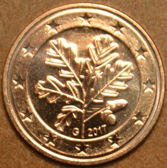 2 cent Nemecko "G" 2017 (UNC)