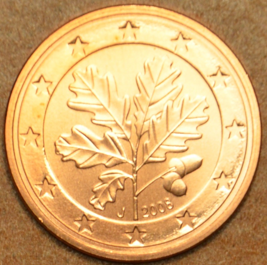 2 cent Nemecko "J" 2008 (UNC)