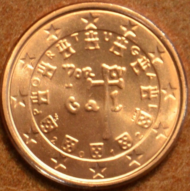 2 cent Portugalsko 2007 (UNC)