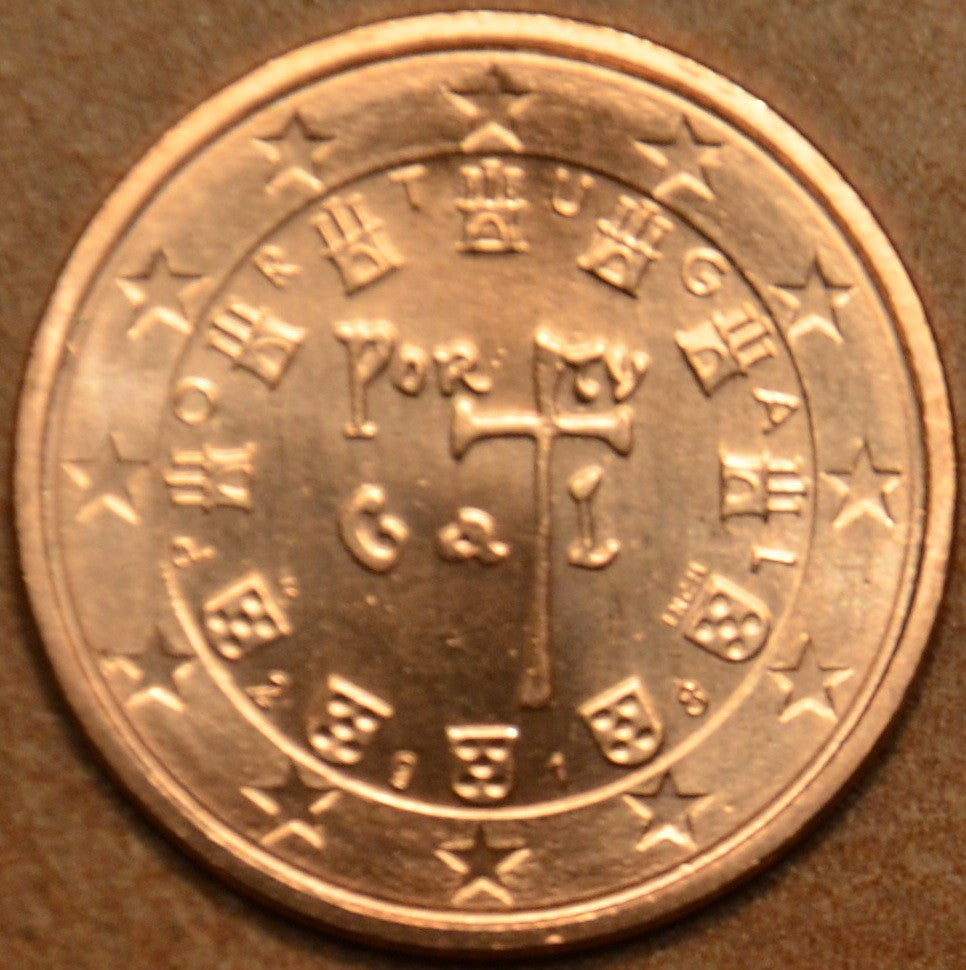 2 cent Portugalsko 2018 (UNC)