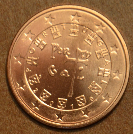 2 cent Portugalsko 2019 (UNC)