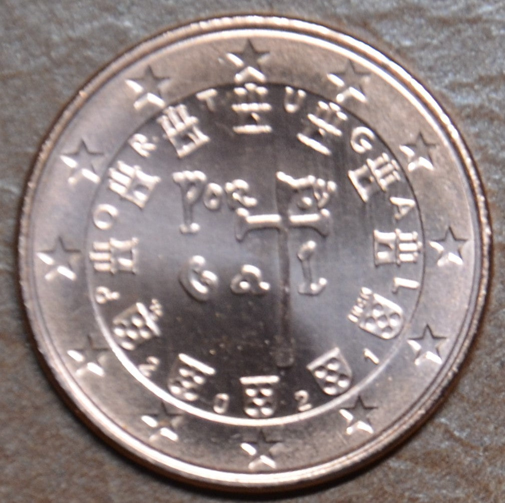 2 cent Portugalsko 2021 (UNC)