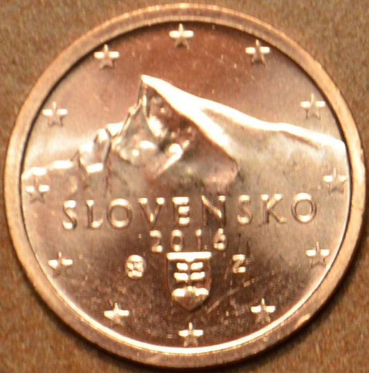 2 cent Slovensko 2016 (UNC)