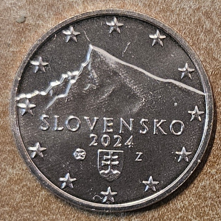 2 cent Slovensko 2024 (UNC)