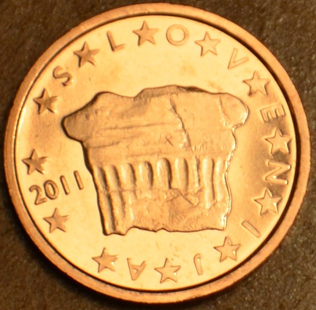 2 cent Slovinsko 2011 (UNC)