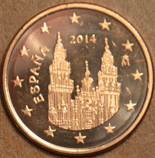 2 cent Španielsko 2014 (UNC)