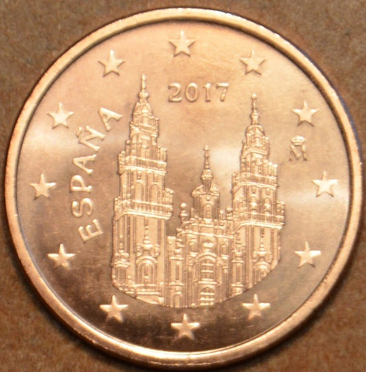 2 cent Španielsko 2017 (UNC)