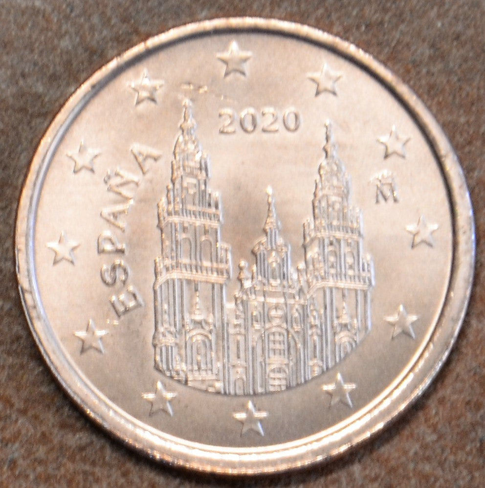 2 cent Španielsko 2020 (UNC)