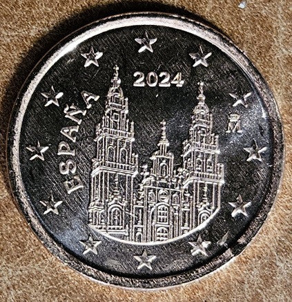 2 cent Španielsko 2024 (UNC)