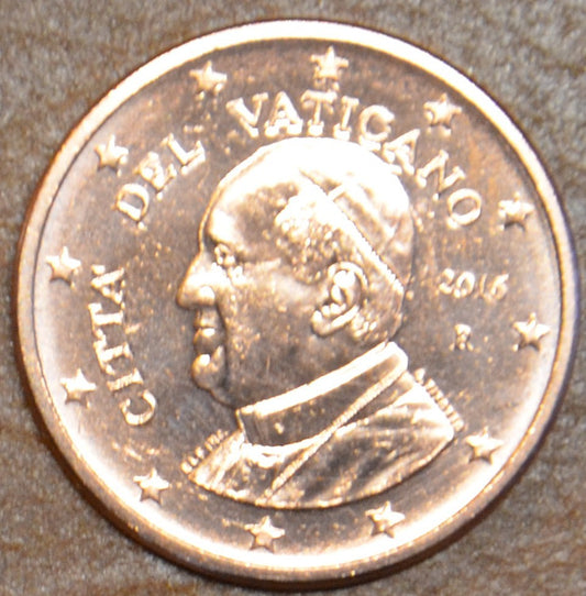 2 cent Vatikán 2016 (BU)