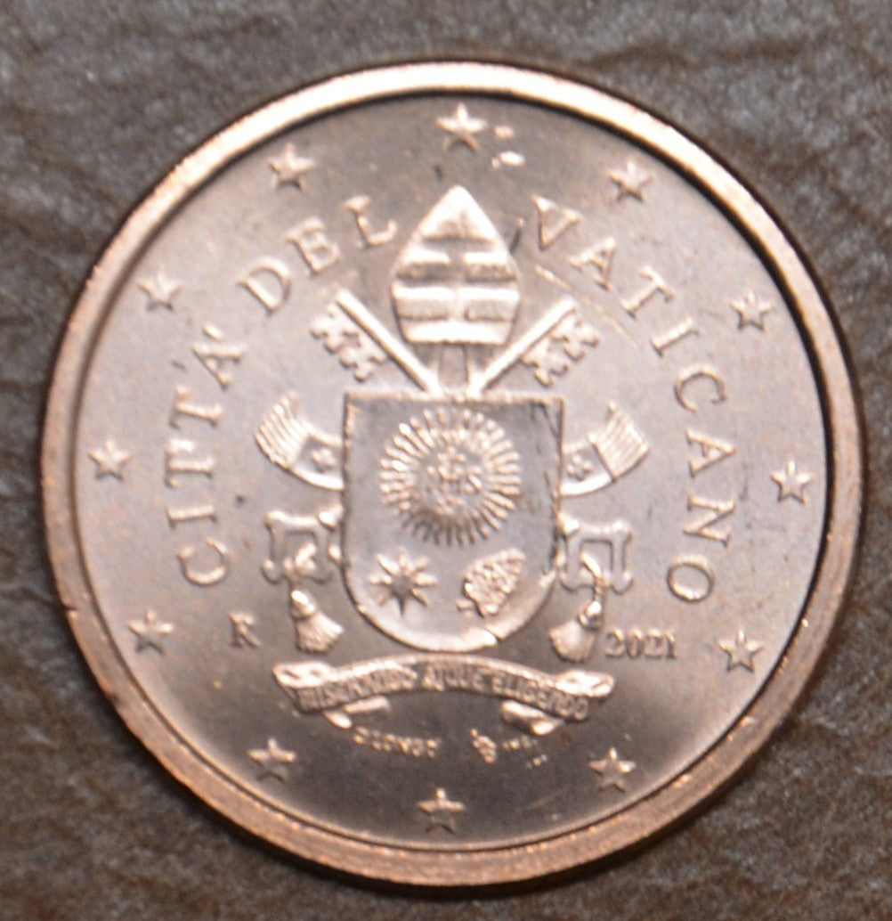 2 cent Vatikán 2021 (BU)