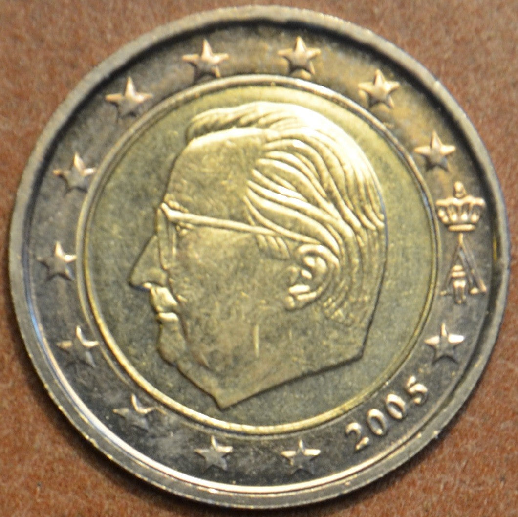 2 Euro Belgicko 2005 - Albert II.  (UNC)