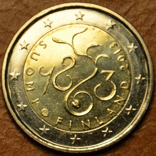 2 Euro Fínsko 2013 - 150. výročie Parlamentu 1863  (UNC)