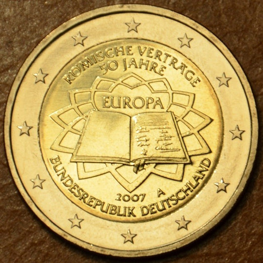 2 Euro Nemecko 2007  "A" 50 rokov Rímskej zmluvy (UNC)