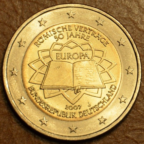 2 Euro Nemecko 2007  "J" 50 rokov Rímskej zmluvy (UNC)