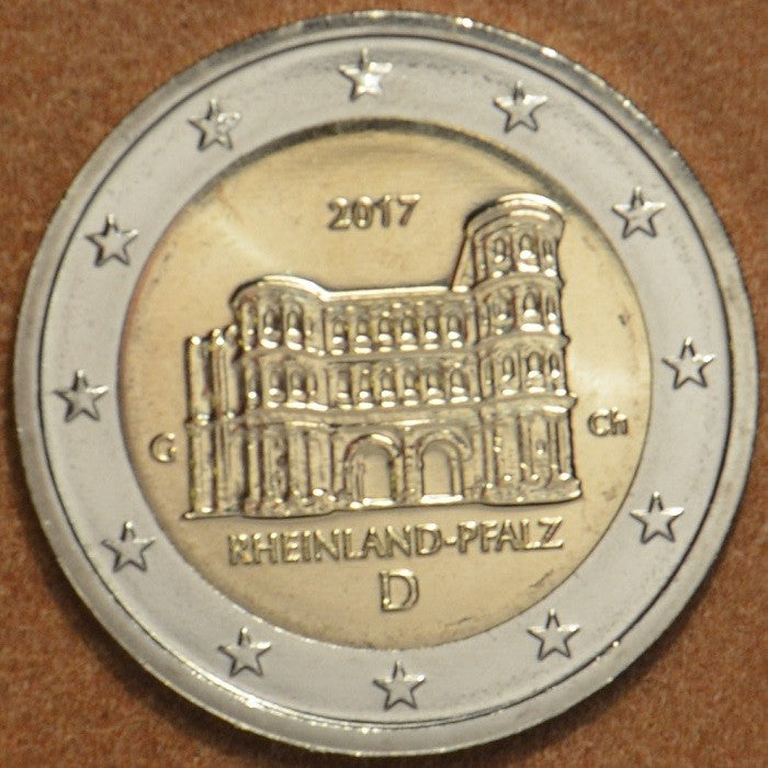 2 Euro Nemecko 2017 "G" Porýnie-Falcko:  Porta Nigra  (UNC)