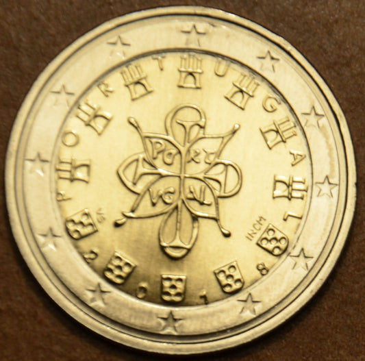 2 Euro Portugalsko 2018 (UNC)