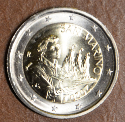 2 Euro San Marino 2021 - Svätý Marinus (UNC)