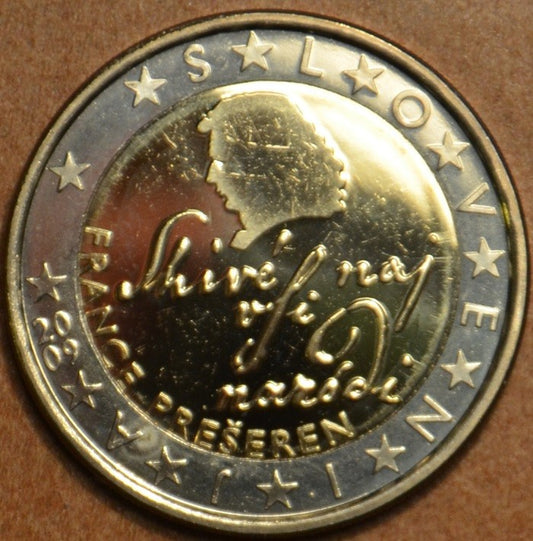 2 Euro Slovinsko 2009 (UNC)