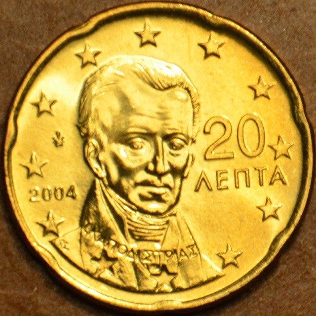 20 cent Grécko 2004 (UNC)