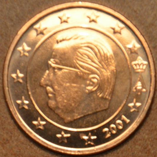 5 cent Belgicko 2001 (UNC)