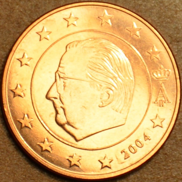 5 cent Belgicko 2004 (UNC)