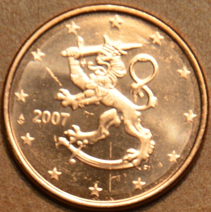 5 cent Fínsko 2007 (UNC)
