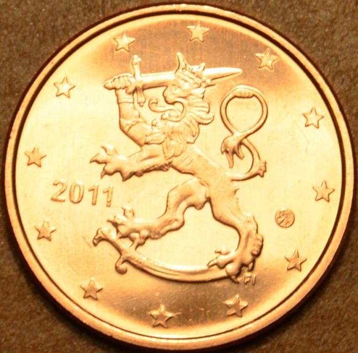 5 cent Fínsko 2011 (UNC)