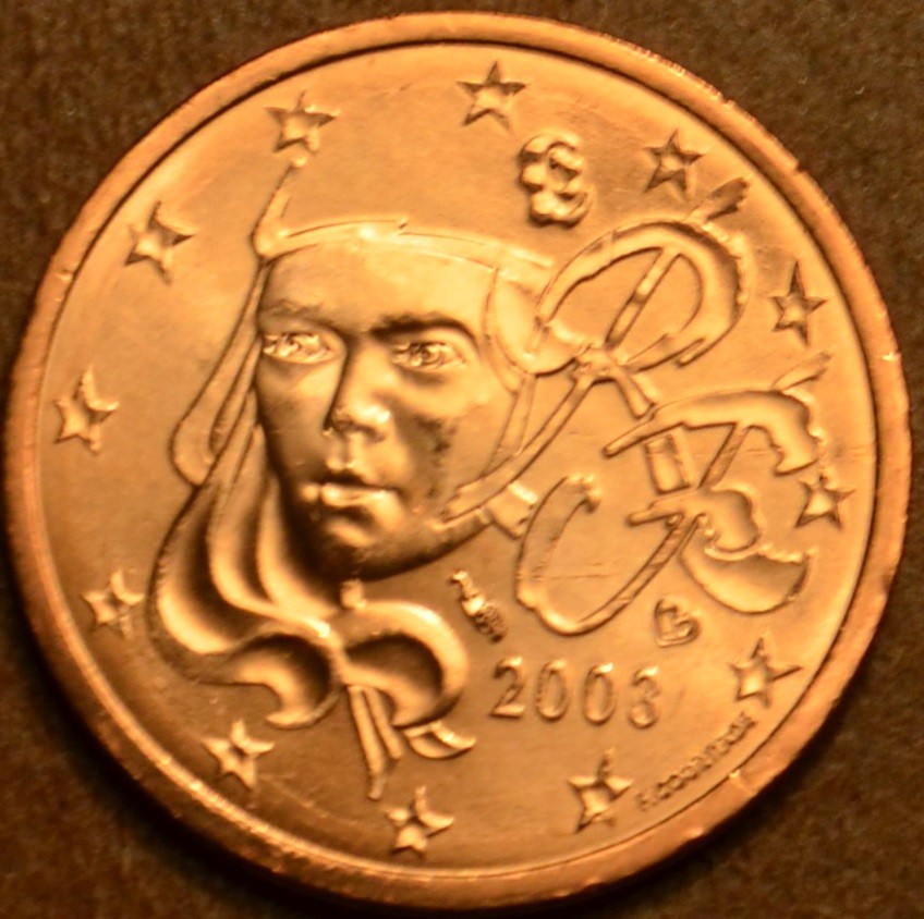5 cent Francúzsko 2003 (UNC)