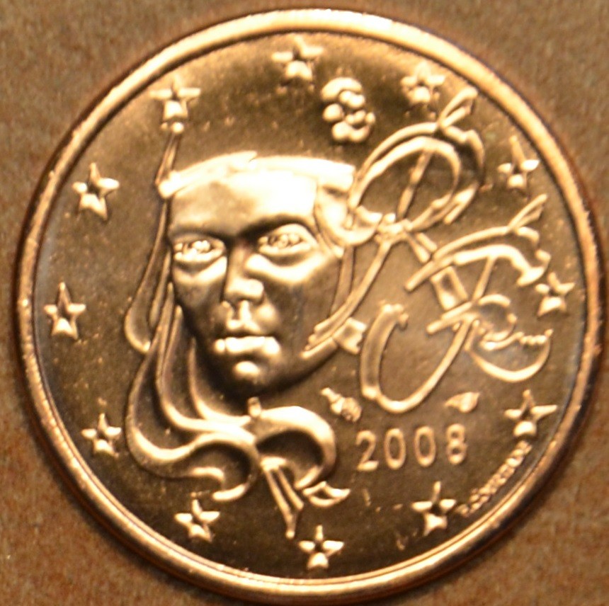 5 cent Francúzsko 2008 (UNC)
