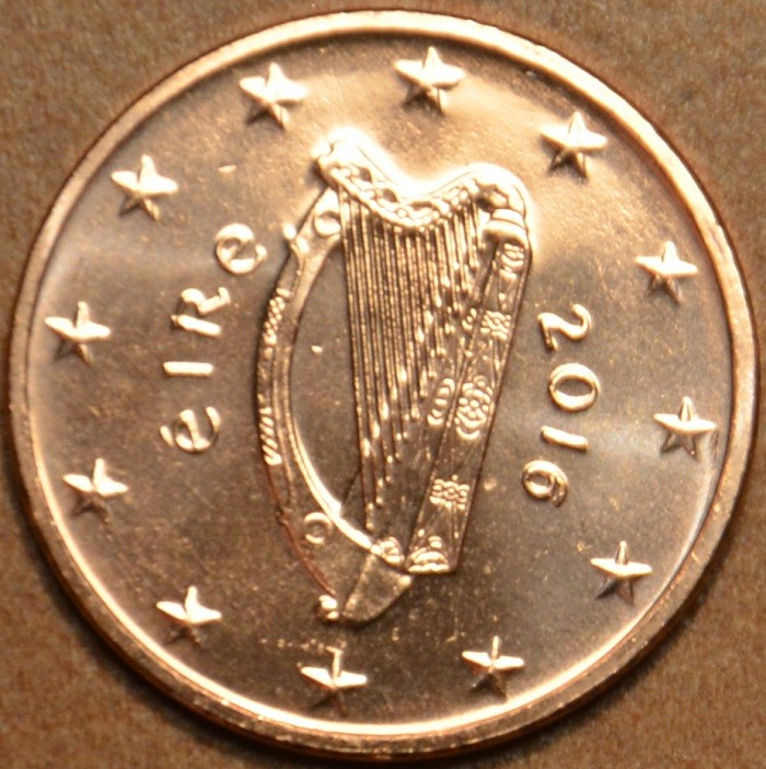 5 cent Írsko 2016 (UNC)