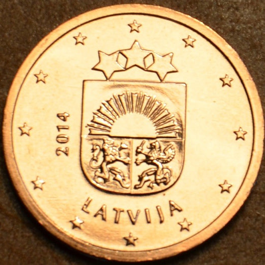 5 cent Lotyšsko 2014 (UNC)