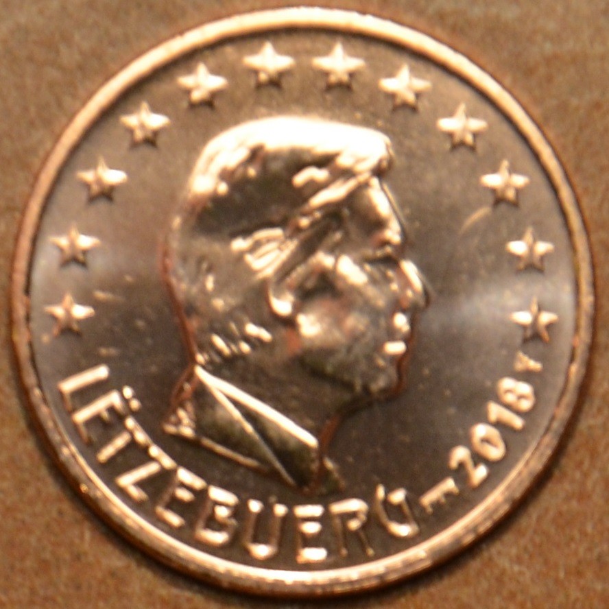 5 cent Luxembursko 2018 nová značka (UNC)